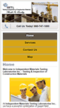 Mobile Screenshot of independentmaterialsincct.com